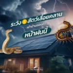 หน้าฝนนี้ บ้านของคุณปลอดภัยแค่ไหนจากสัตว์เลื้อยคลาน