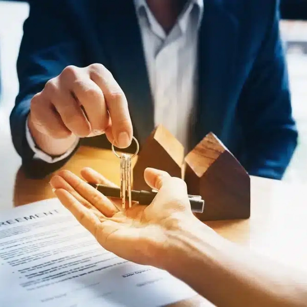 คนหยิบกุญแจให้ การซื้อขายบ้าน